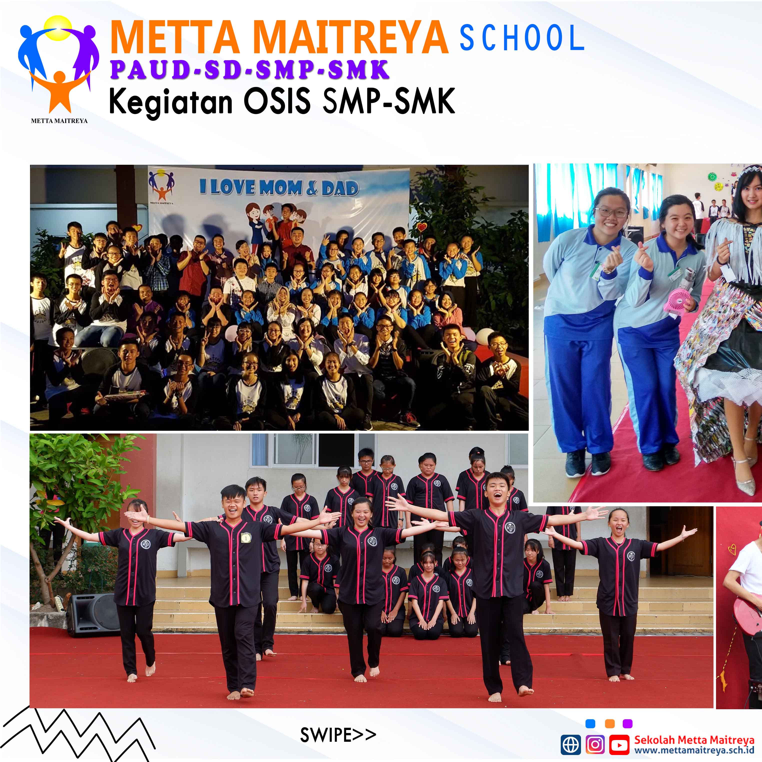 Kegiatan OSIS SMP & SMK Metta Maitreya | SMK METTA MAITREYA